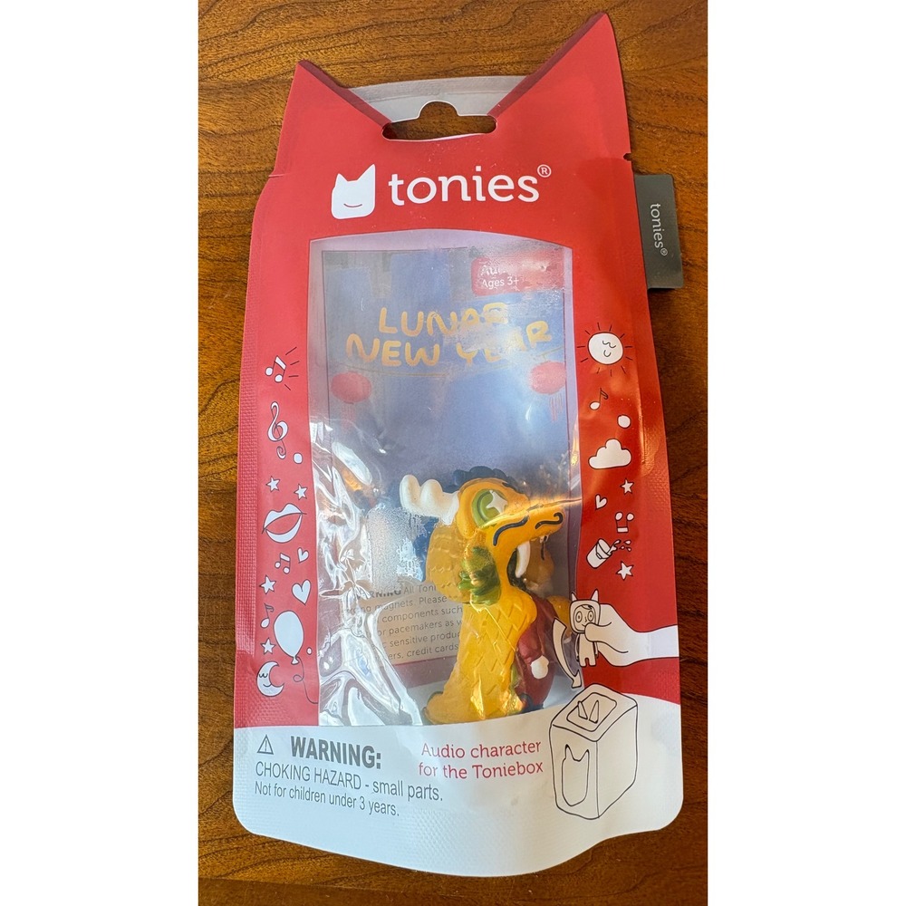 Tonies Lunar New Year Audio Character for Toniebox Dragon Figure 1000568 NEW